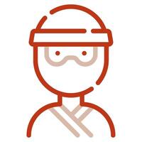 Ninja icon for web, app, infographic, etc vector