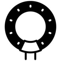Light Ring icon for web, app, infographic, etc vector