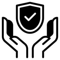 Protect icon for web, app, infographic, etc vector