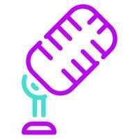 Microphone icon for web, app, infographic, etc vector