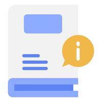 Guide icon for web, app, infographic, etc vector