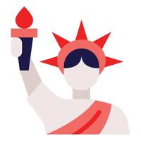 Statue icon for web, app, infographic, etc vector