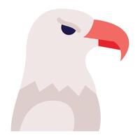 Bald Eagle icon for web, app, infographic, etc vector