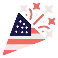 Confetti icon for web, app, infographic, etc vector