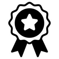 Ribbon icon for web, app, infographic, etc vector