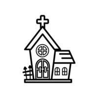 isolate vampire castle flat icon vector