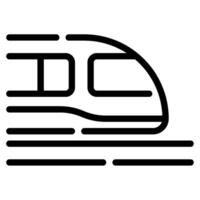 Monorail icon for web, app, infographic, etc vector