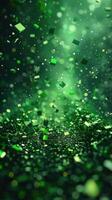 digital background, falling pieces. photo