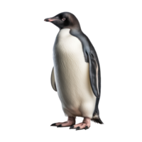a penguin standing on a transparent background png