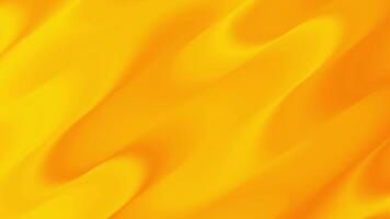 Yellow abstract fluid wave. Modern banner with gradient 3d flow shape. Innovation background design for advertising and landing page. video