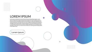 Modern abstract background design vector