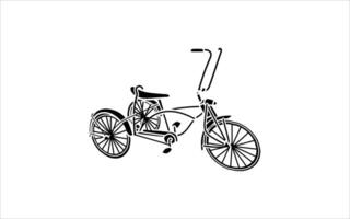 bicycle silhouette image vector
