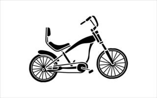 bicycle silhouette image vector