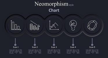 Chart set icon. Bar chart, laptop , pie , magnifying glass , coins, analysis, data, statistics, finance, graph, research, report, business vector
