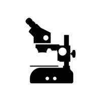 microscope icon on white background vector