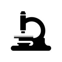 microscope icon on white background vector