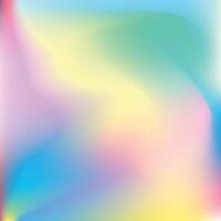 Abstract blurred gradient mesh background. Colorful smooth banner template. Holographic Texture. Metal Gasoline Brochure. Purple Pop Background. Neon Poster. Y2k vector