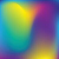 Abstract blurred gradient mesh background. Colorful smooth banner template. Holographic Texture. Metal Gasoline Brochure. Purple Pop Background. Neon Poster. Y2k vector
