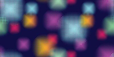 Geometric pattern bright abstract seamless background. fabric tissue endless reversible print. Circular dotted geometric shapes vector