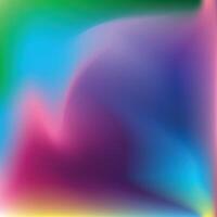 Abstract blurred gradient mesh background. Colorful smooth banner template. Holographic Texture. Metal Gasoline Brochure. Purple Pop Background. Neon Poster.Y2k vector