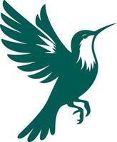A Collection of Birds in Flight and Perched Gracefully vector