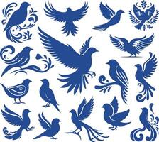 An Intricate Compilation of Bird Silhouette Vectors for Designers and Nature Enthusiasts