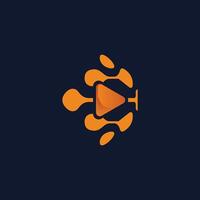 logo abstract artificial intelligence vector