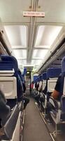 View of passengers activity and interior at terminal 1A Soekarno-Hatta International airport Jakarta, Indonesia - June 11 2024 photo
