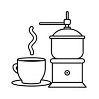 Drinks coloring pages for coloring book vector