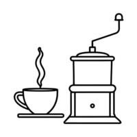 Drinks coloring pages for coloring book vector