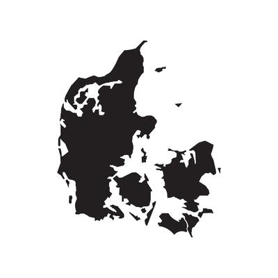 Denmark map icon