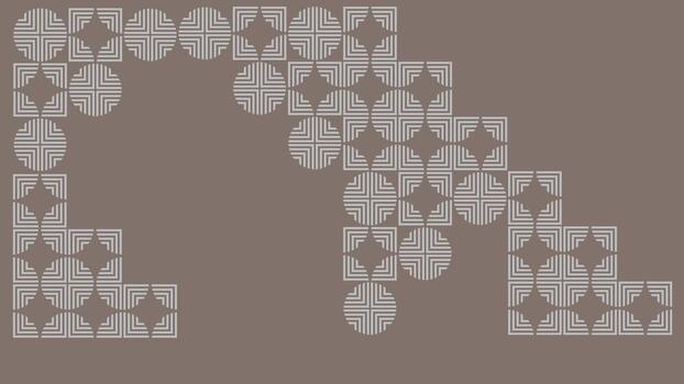 geométrico elegancia un resumen en simetría y modelo vector