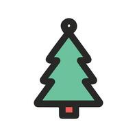 festive tree Clipart Design, festive tree Outline illustration in black and white vector