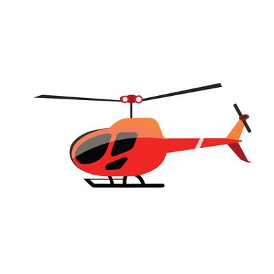 Aircraft isolated illustration - transportation Clipart Graphic