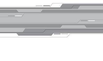 Abstract technology grey line circuit cyber futuristic style on white blank space design modern creative background vector