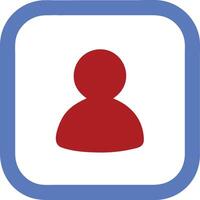 User Profile Icon High Quality vector