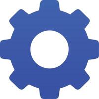 Settings Gear Icon Illustration High Quality. vector