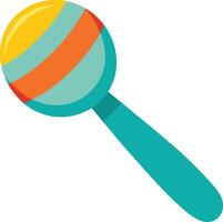 minimalistic ice cream scoop icon. vector