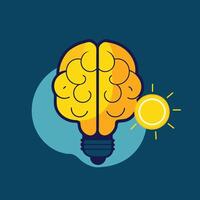Minimalistic idea concepts, abstract creative idea, innovative concept illustration. vector