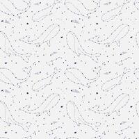 Celestial seamless pattern. Constellation mystic pattern design. Whale and constellation bohemian textile design, wallpaper, wrapping paper. Magic witchcraft astrology background. illustration. vector