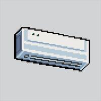 Pixel art illustration Air Conditioner. Pixelated AC. Air Conditioner pixelated for the pixel art game and icon for website and game. old school retro. vector