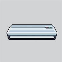 Pixel art illustration Air Conditioner. Pixelated AC. Air Conditioner pixelated for the pixel art game and icon for website and game. old school retro. vector