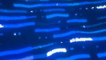Traffic of virtual lines. Motion. Background of moving stripes with glowing lines on computer background. Strips of information traffic in virtual space video