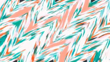 Colorful moving stripes in wavy stream of zigzags. Motion. Hypnotic animation of wavy zigzags. Visual illusions of waves and stripes with zigzag pattern video