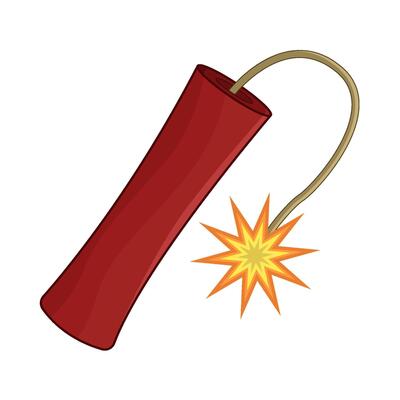 illustration of dynamite stick