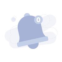 No Notifications Empty State Illustration vector