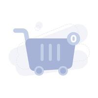Empty State Empty Cart Illustration vector