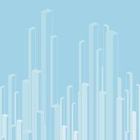 Abstract Architectural Lines in a Modern Metropolis vector