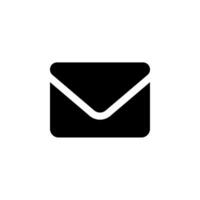 envelope, email icon simple vector