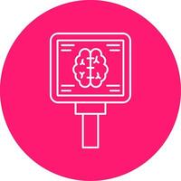 Mri Line Multi Circle Icon vector